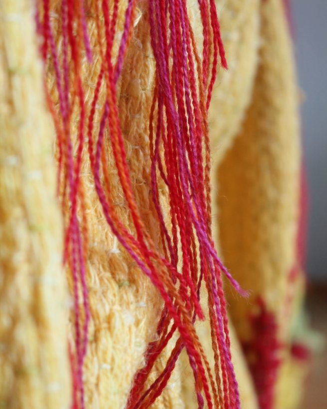 Acoustic art textile
